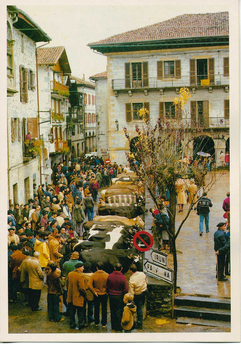 LESAKA (Navarra) Feriak, Feria De Ganado