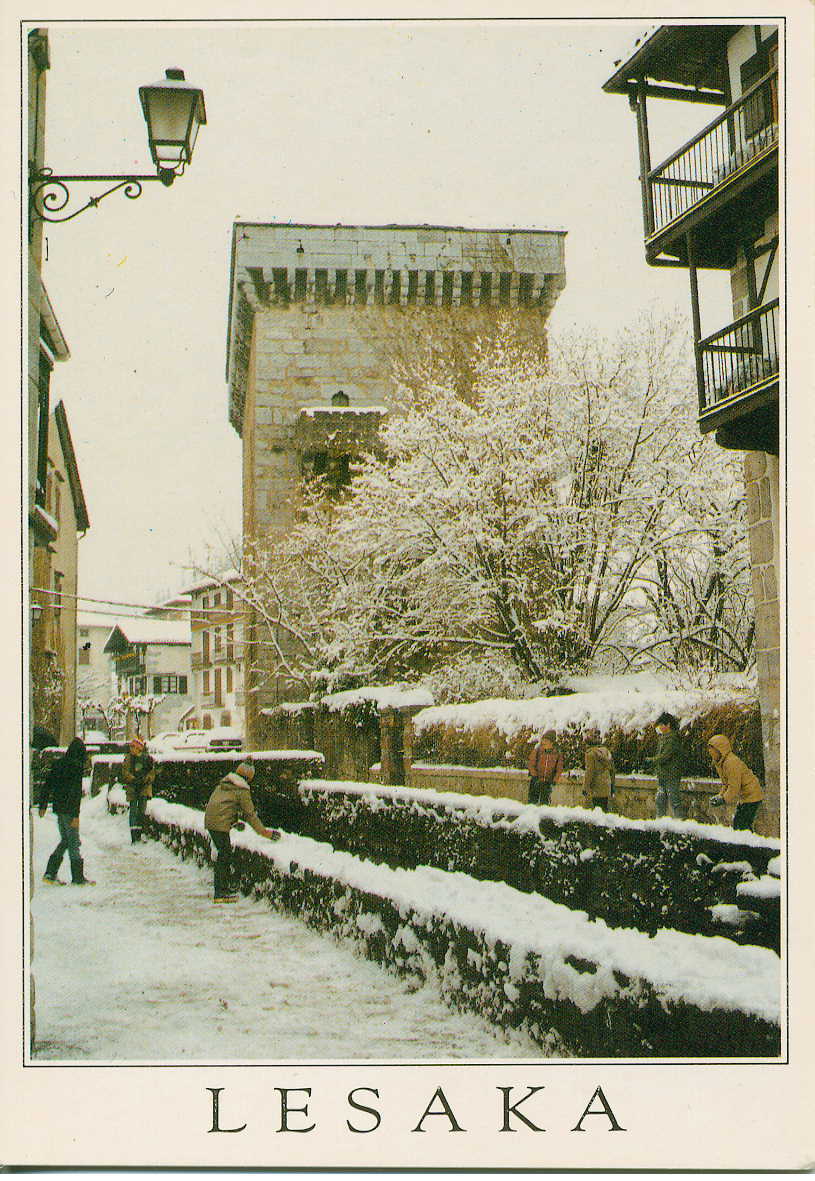 LESAKA (Navarra) Zabaletako Dorrea Torre De Zabaleta